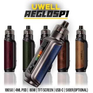 Uwell Aeglos P1 Pod Kit - 80W 4ml 18650 Podsystem