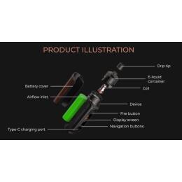 Uwell Aeglos P1 Pod Kit - 80W 4ml 18650 Podsystem