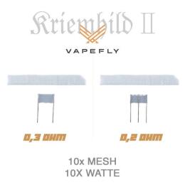 Vapefly Kriemhild 2 RMC Coils - Mesh und Watte