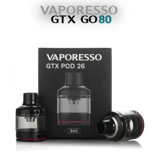Vaporesso GTX Pods 26 (GO 80 Kit) - Leerpod 5 ml