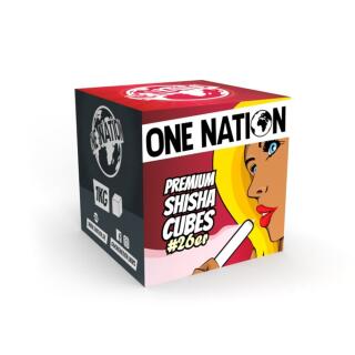 One Nation Naturkohle 1kg 26mm