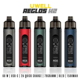 Uwell Aeglos H2 Pod Kit - 1500mAh 4,5 ml Podsystem