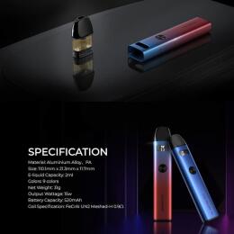 Uwell Caliburn A2 Pod Kit - 520mAh 2ml Podsystem