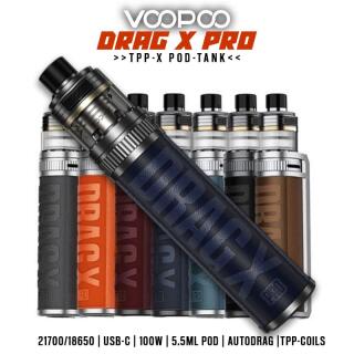Voopoo Drag X Pro Kit - 100W 21700 TPP Podsystem