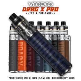 Voopoo Drag X Pro Kit - 100W 21700 TPP Podsystem