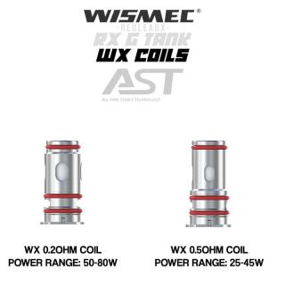 Wismec WX Coils - RX G Verdampfer