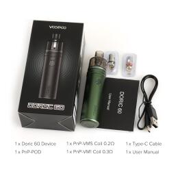 Voopoo Doric 60 Pod Kit - 4,5ml 2500mAh PNP Podsystem
