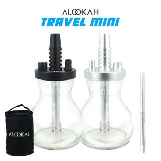 Alookah Wasserpfeiffe - Travel Mini Shisha Set