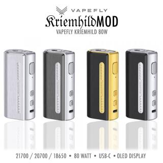 Vapefly Kriemhild 80 Mod - 80 Watt 21700 Akkuträger