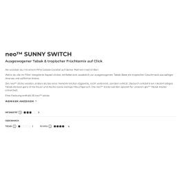 Neo Sunny Switch - Glo Hyper Neo Sticks