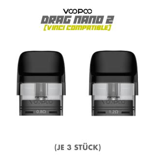 Voopoo Drag Nano 2 Pods - Vinci Tank Verdampfer
