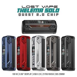 Lost Vape Thelema Solo Mod - 100W 21700 Akkuträger