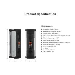 Aspire Rhea X Mod - 100 Watt 18650 Akkutr&amp;auml;ger