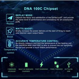 Steam Crave Hadron Mini DNA 100C Mod - 100 Watt...