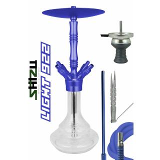 ShiZu Wasserpfeiffe - Light 922 Shisha Set Blau