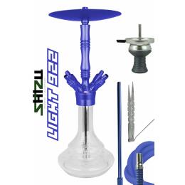 ShiZu Wasserpfeiffe - Light 922 Shisha Set Blau