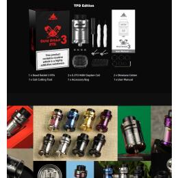 HellVape Dead Rabbit 3 RTA Tank Verdampfer