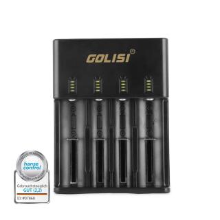 Golisi O4 - Akku-Ladegerät 4 Akkus