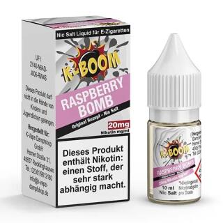 K-Boom Nikotinsalz - Raspberry Bomb 20mg/ml 10ml