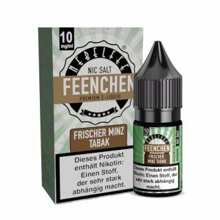 Nebelfee Nikotinsalz - Feenchen Frischer Minz Tabak 10ml