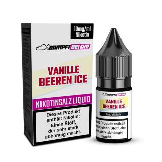 dampftbeidir 10ml Nikotinsalz Liquid - Vanille Beeren Ice