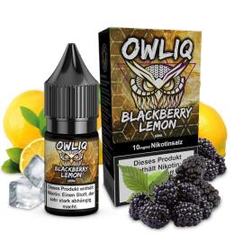 OWLIQ Nikotinsalz 10ml  - Blackberry Lemon