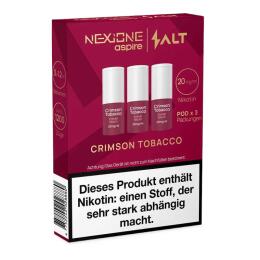 Aspire Nexione Salt Pod - Crimson Tobacco