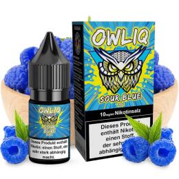 OWLIQ Nikotinsalz 10ml  - Sour Blue