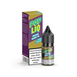 PopLiq Nikotinsalz 10ml - Traube Minze